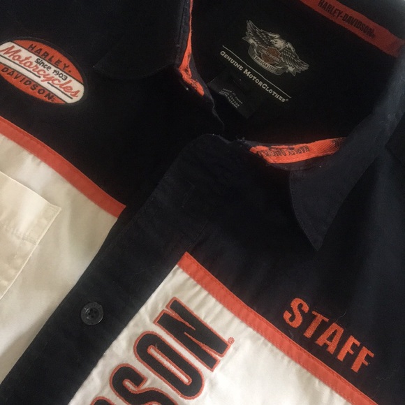 Harley-Davidson Staff Long Sleeve Men’s Sh… - Picture 4 of 6